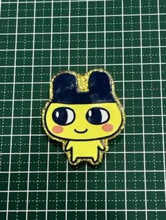 たまごっち　まめっち　クリップ　マグネット　磁石　キラキラ　アクリル