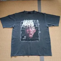 ヴィンテージライク　CELESTIAL グラフィックTシャツ ダークグレー