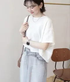 最終価格！AMERICAN HOLIC 【UVカット】サッカーコクーンブラウス