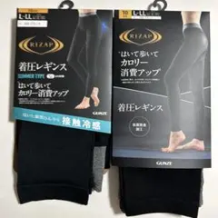 RIZAP 着圧レギンス L-LL サマータイプ