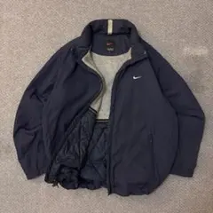 90s NIKE ナイロンジャケット　y2k ドローコードoldnike 短丈