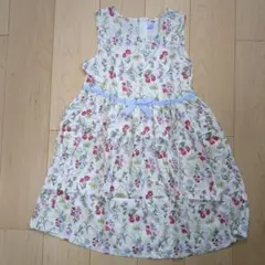 ワンピース 140 女の子 発表会 花柄 マザウェイズ