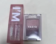 I'M MUTE 3in ＆FASIO 単色アイシャドウ 01 ピンク系のサムネイル