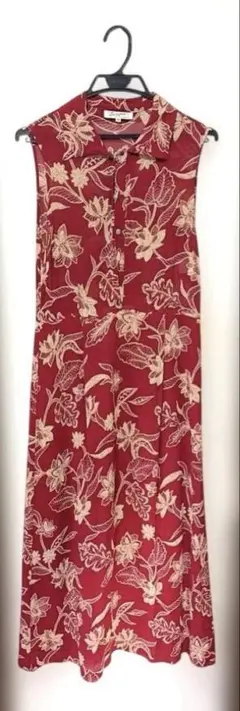 ⭐️SCAPA 花柄ノースリーブワンピース ⭐️のサムネイル