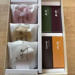 虎屋　最中と羊羹の詰め合わせのサムネイル