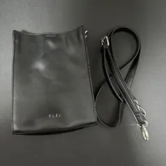 CLEL ショルダーバッグ ブラック