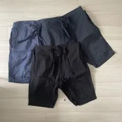 QUILP HUNT ×３ セット クイルプ ハント ブラック ネイビー デニム