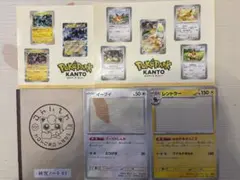 ポケパーク　カントー　イーブイ　レントラー　研究ノート　カード型フレーム
