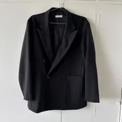【美品】BEAUTY&YOUTH ダブルジャケットブラック ユナイテッドアローズ
