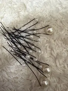 パール付きヘアピン 17本セット