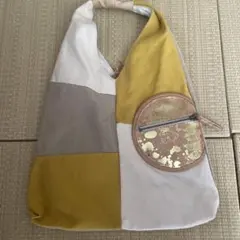 ☆未使用に近い☆domaci【ドマーシ】ビンテージ手刺繍トートバッグ 
