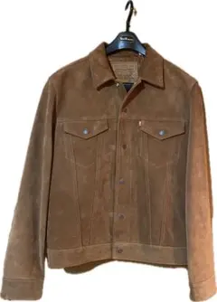 リーバイス　ジャーナルスタンダード別注 スエード トラッカージャケットS