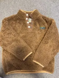 【お値下げ中】フリースジャケット サイズ110 ブラウン