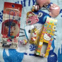 ハローキティ根付け　ゴリエキティ含むまとめ売り