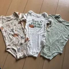 ロンパース3枚セット
