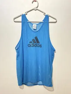 adidas メッシュ タンクトップ レイヤード ブルーのサムネイル