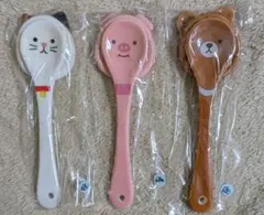 【未使用品】DECOLE アニマル スプーン 3本セットのサムネイル