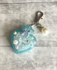 チャーム　キーホルダー　お揃い　セット　レジンアンブレラマーカー　ハンドメイド