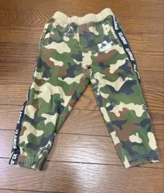 XLARGE 迷彩柄パンツ　100cm
