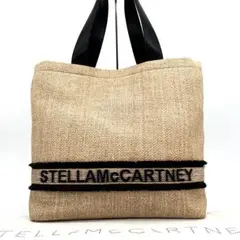 【現行・新品未使用】ステラマッカートニー トートバッグ ラフィア 大容量 特大