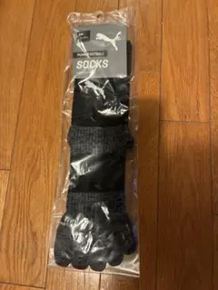 PUMA サッカー用5本指ソックス 25-27cm ブラックのサムネイル