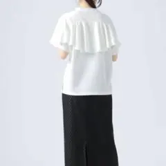 BEAMS HEART バックラッフル プルオーバーのサムネイル