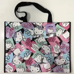 新作サンリオ ハローキティ PPバッグ トート ビニール グッズ ダイソーセリア