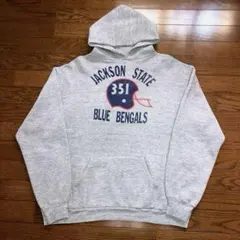 ラッセル USA製 80s〜90s パーカー 杢グレーXL