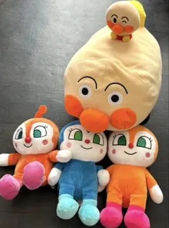 アンパンマン ぬいぐるみまとめ売り コキンちゃん ドキンちゃん