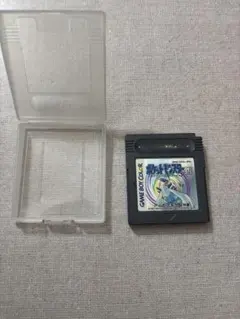 【動作未確認】ポケットモンスター銀　ゲームボーイカラー ソフト ケース付き