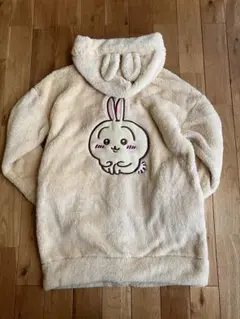 新品 GU ちいかわ うさぎ マシュマロフィールラウンジパーカ Mサイズ