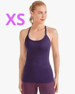 CRZ YOGA⭐️ヨガウェアタンクトップ スポーツ レディース カップ付