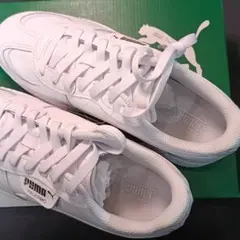 新品 PUMA PALERMO プーマ パレルモ モーダ ホワイト スニーカーのサムネイル