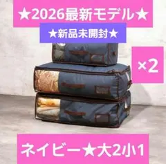 ☆最新モデル☆帝人☆収納ケースプレミアム☆大2個小1個×2セット 