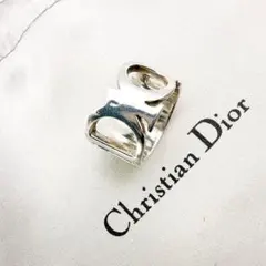 3007-2 人気✨　Dior　リング　指輪　CD ロゴ　9号　シルバー925