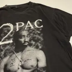 90s 2 PAC スペシャル　ビンテージ　フェード　スミクロ　ブラック