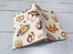 文庫本ブックカバー＊犬パン