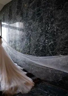 Cherie ロング ウエディングベール cv-101 ow(70+300)