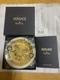 新品未使用　Versace ライオン メデューサ 陶磁器皿 10センチのサムネイル