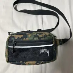 Stussy ✖️ cordura 迷彩 デジタルカモ　ショルダーバッグ