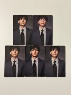 V テテ テヒョン BTS ARIRANG 日本限定 店舗 特典 トレカ 5枚