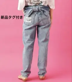 ロデオクラウンズ リボンデニムパンツ