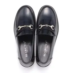 HARUTAハルタ/ビットローファー BLACK