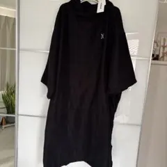 Hurley お着替えポンチョ ブラックのサムネイル
