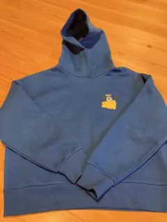 パペットスンスン　刺繍 青 パーカー　Lサイズ　160センチ