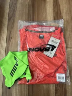 INOV8ランニングシャツ&ゲイターセット 新品未使用　イノベイト　トレイルラン