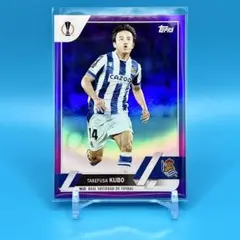 世界75枚限定！22-23 Topps UEFA 久保建英 75シリ