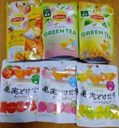 Lipton 日東紅茶　フルーツティーバッグセット