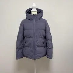 UNIQLO パープル　シームレスダウンジャケット