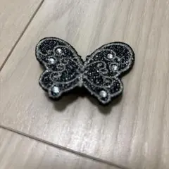 【美品】黒い蝶のブローチ　Anna Sui